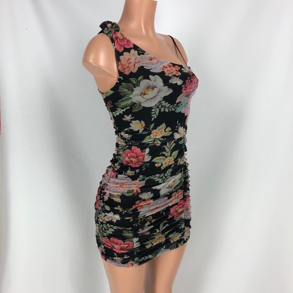 Majorelle Cassandra Mini Dress In Karolina Black - Picture 7 of 15